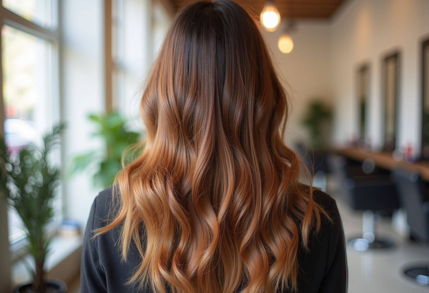 Lived-in balayage